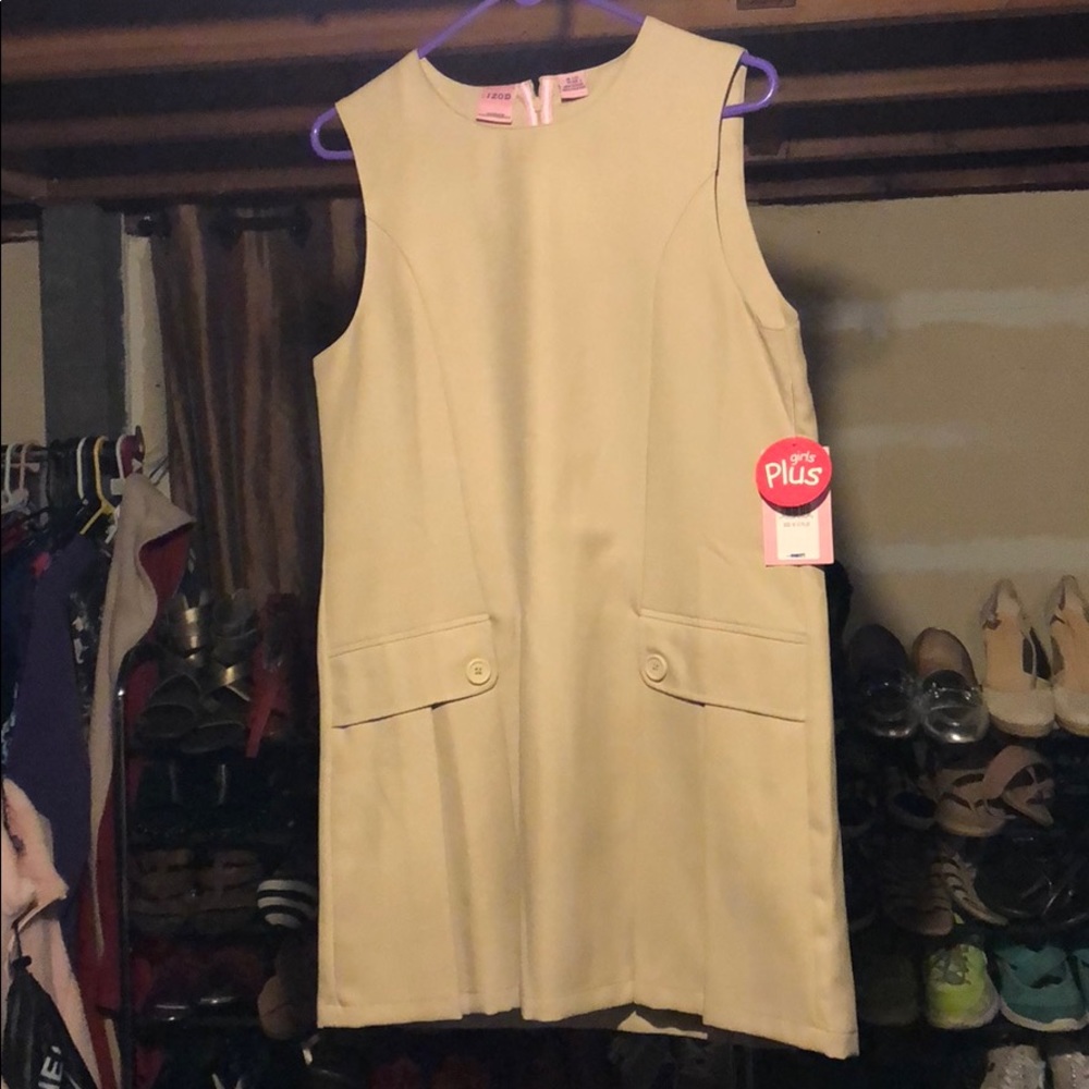 Khaki Girls Jumper